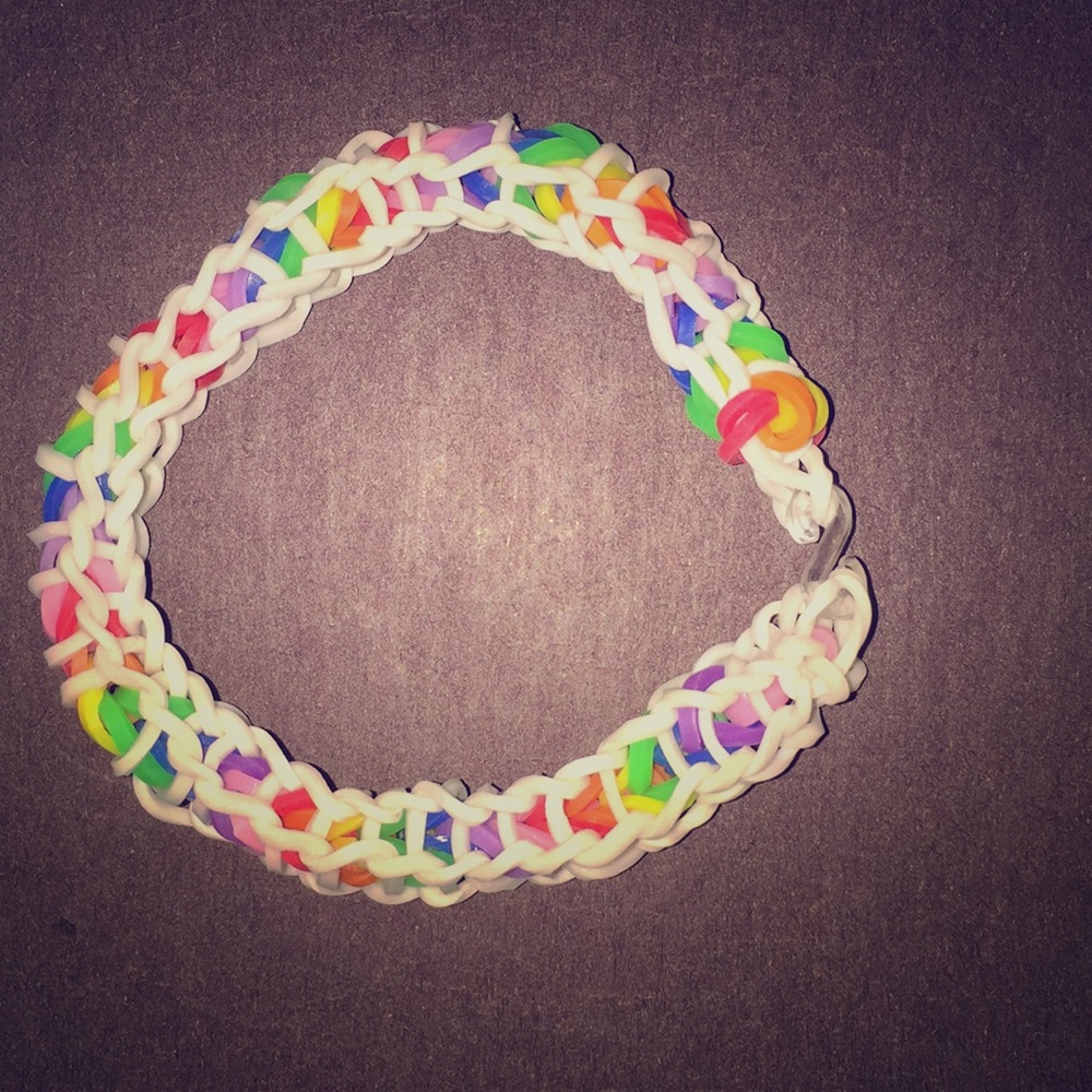 Rainbow loom bracelet